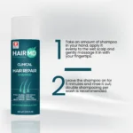 HairMD Hair Repair Shampoo how-to-use steps