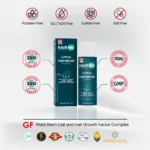 HairMD Hair Repair Shampoo certification and claims visual