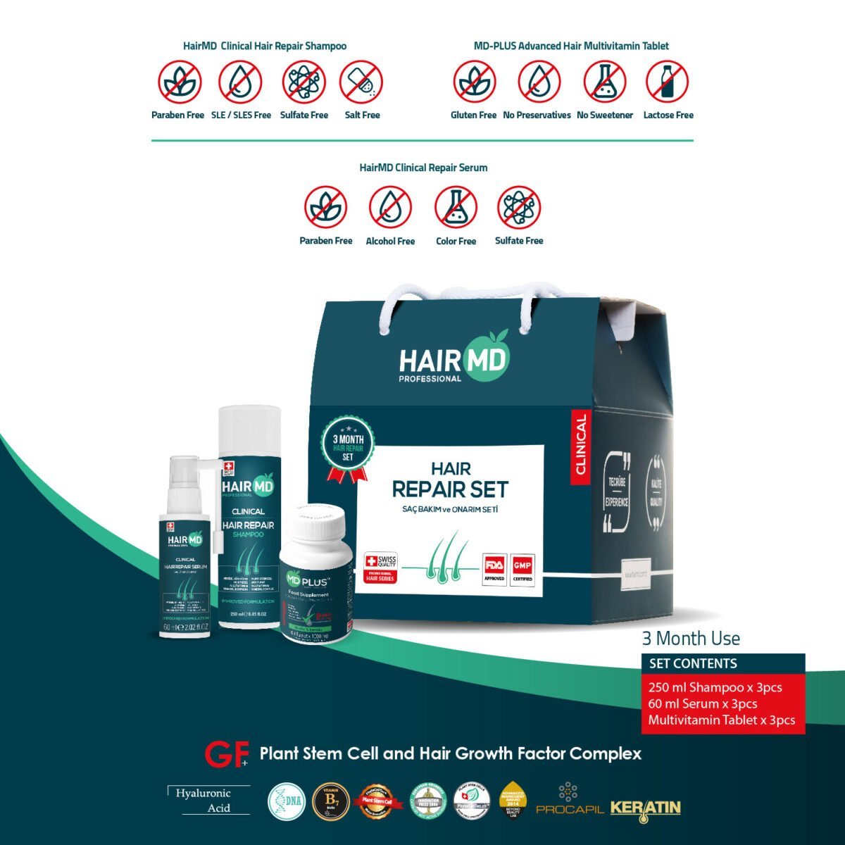 Hairmd Clinical Hair Repair Set