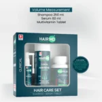 HairMD Hair Care Set volume information – Shampoo 250 ml, Serum 60 ml, Multivitamin Tablet