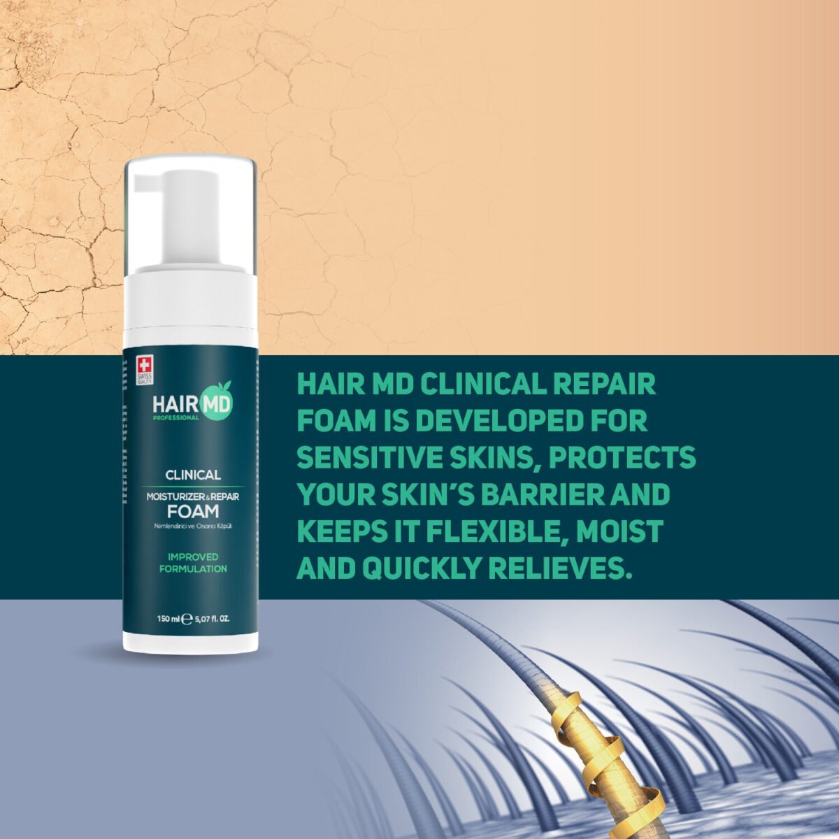 Hairmd Clinical Repair Foam