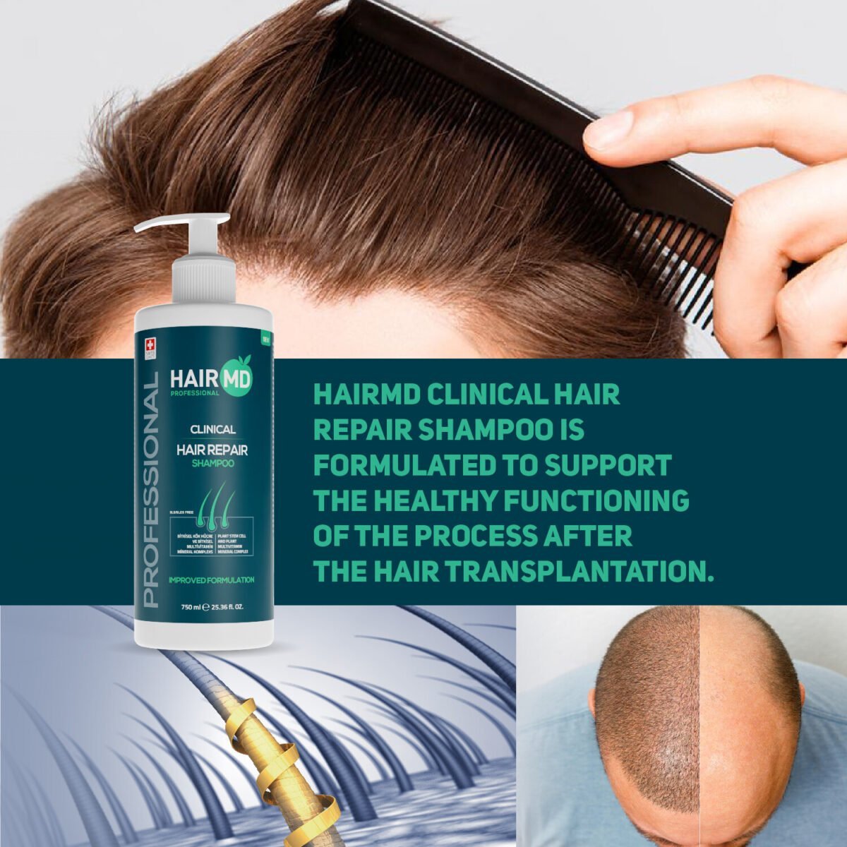 Hairmd Clinical Hair Repair Shampoo