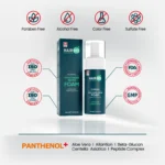HairMD Repair Foam box and bottle with free‑from icons and certification badges