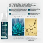 HairMD NEC Moisturizer & Repair Lotion with Aquacacteen and Cm‑Glucan H ingredient graphics
