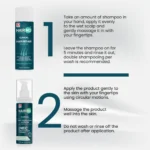 Step‑by‑step usage guide for HairMD shampoo and NEC repair lotion