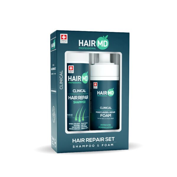 Hairmd Professional Hair Repair Set Shampoo & Foam | Hairmd Clinical Series Products HairMD Professional Hair Repair Set Shampoo & Foam