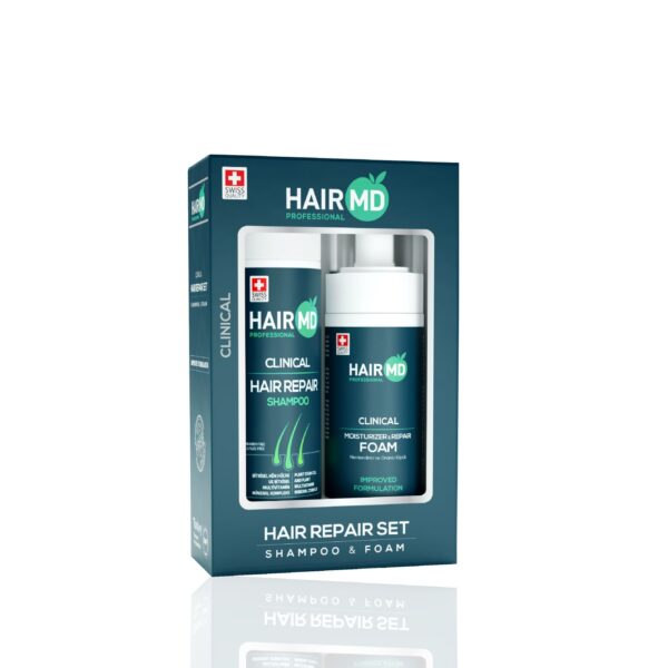 Hairmd-clinical-repair-set-shampoo-100ml-foam-100ml | Hairmd Clinical Series Products