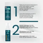 How to use HairMD Repair Set with shampoo steps and lotion steps