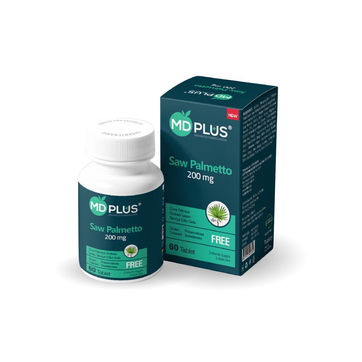 MD PLUS Saw Palmetto 200 mg