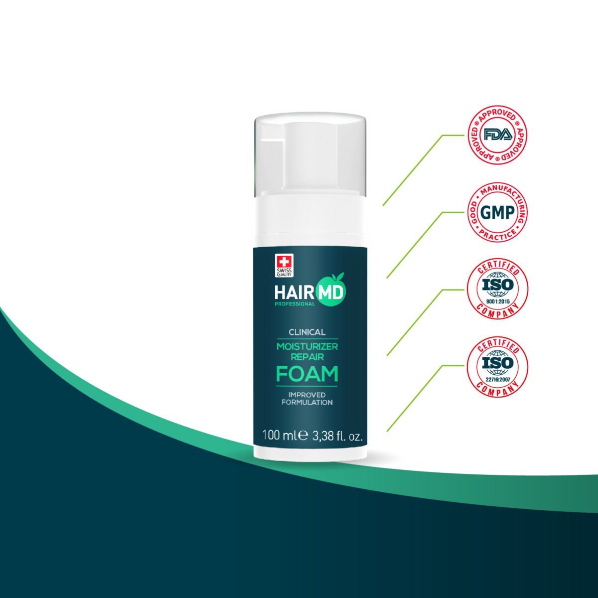 HairMD Clinical Moisturizing Repair Foam