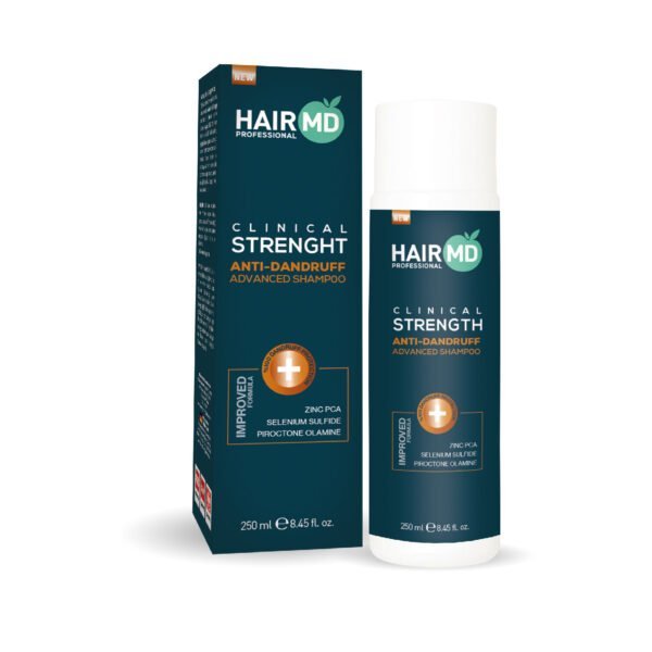 Hairmd Clinical Strength Anti-dandruff Advanced Shampoo 250 Ml | Hairmd Clinical Series Products HairMD Clinical Strength Anti-Dandruff Advanced Shampoo 250 ml