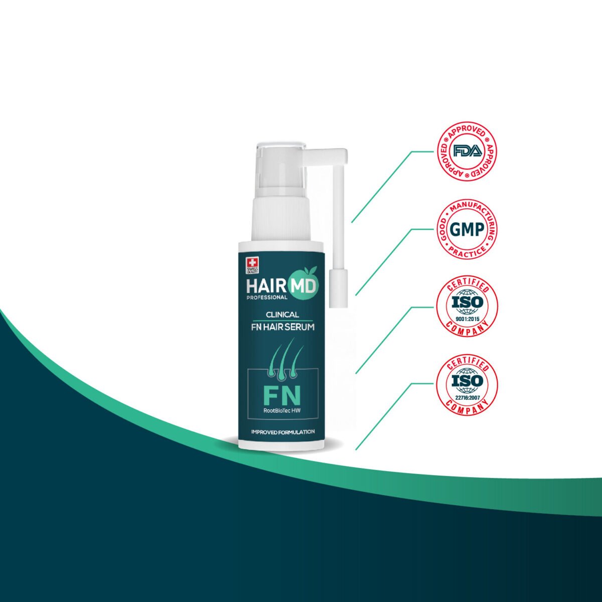 HairMD Professional Clinical FN Hair Serum 60 ml