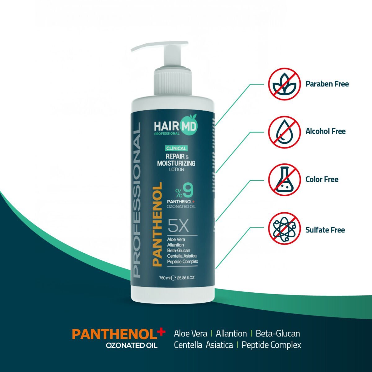 HairMD Professional Clinical Repair & Moisturizing Lotion