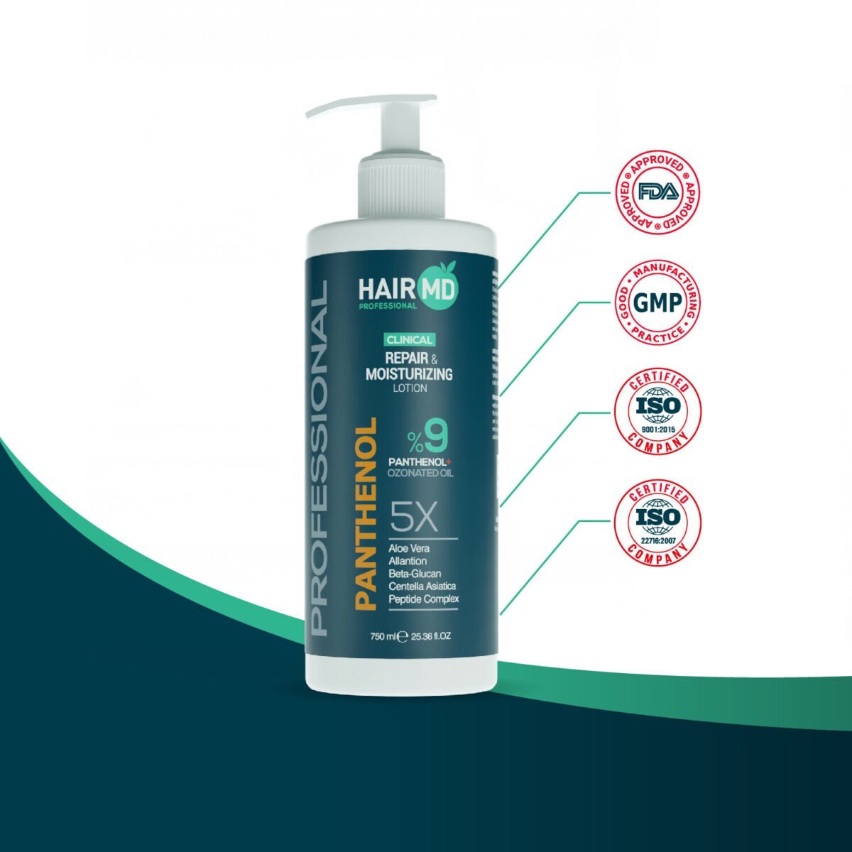 HairMD Professional Clinical Repair & Moisturizing Lotion