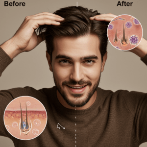 Effect of HairMD Hair Care Products on Hair Follicles