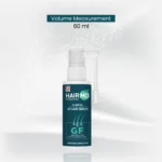 Single bottle of HairMD GF+ Hair Serum showing 60 ml volume measurement